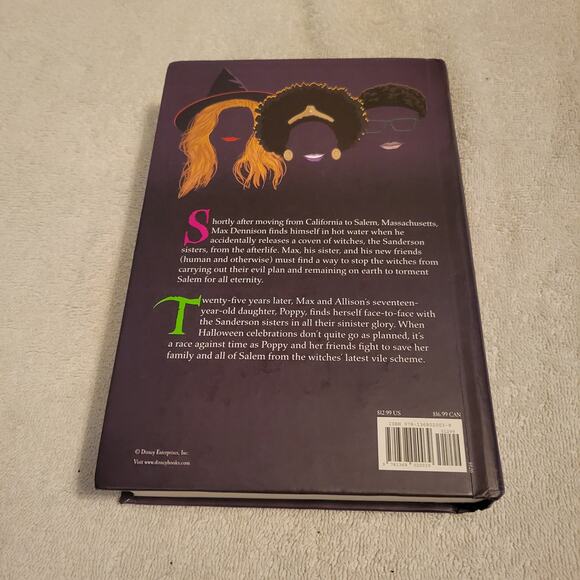 Disneys Hocus Pocus & The All New Sequel Hardback Book Young Adult Fiction - Picture 2 of 4